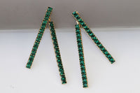 Green Stick Earrings