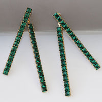 Green Stick Earrings