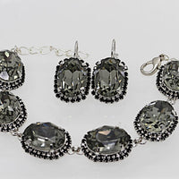 Grey Jewelry Set
