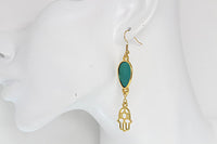 Hamsa Hand Earrings