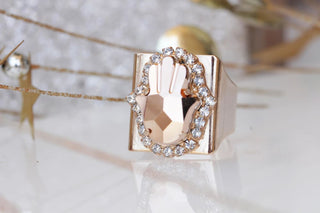 Hamsa Hand Ring