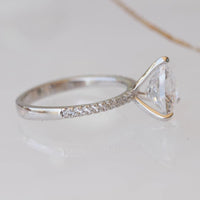 Heart Engagement Ring