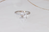 Heart Engagement Ring