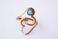 Heart Opal Ring