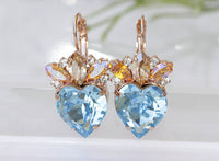 AQUAMARINE EARRINGS