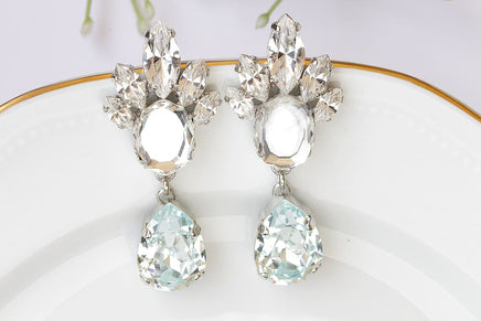 Ice Blue Earrings