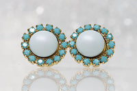 Ice Blue Earrings