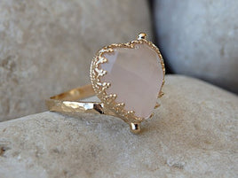 Rose Quartz Ring