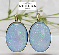 Opal Earrings