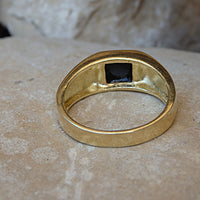 BLACK Signet Ring