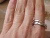 Triple band, Trinity Wedding Band, Sterling silver 925 rings, Cartier, Russian wedding ring, Three band ring, Unisex ring,Interlocking  Ring