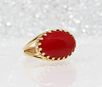 Red Gemstone Ring