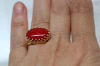 Red Gemstone Ring