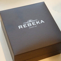 BLACK Rebeka RING, Pave Crystal Ring, Rebeka Crystals Ring, Signet Ring, Woman&#39;s Ring, Gift For Her, Black Friday Sale, Black Evening