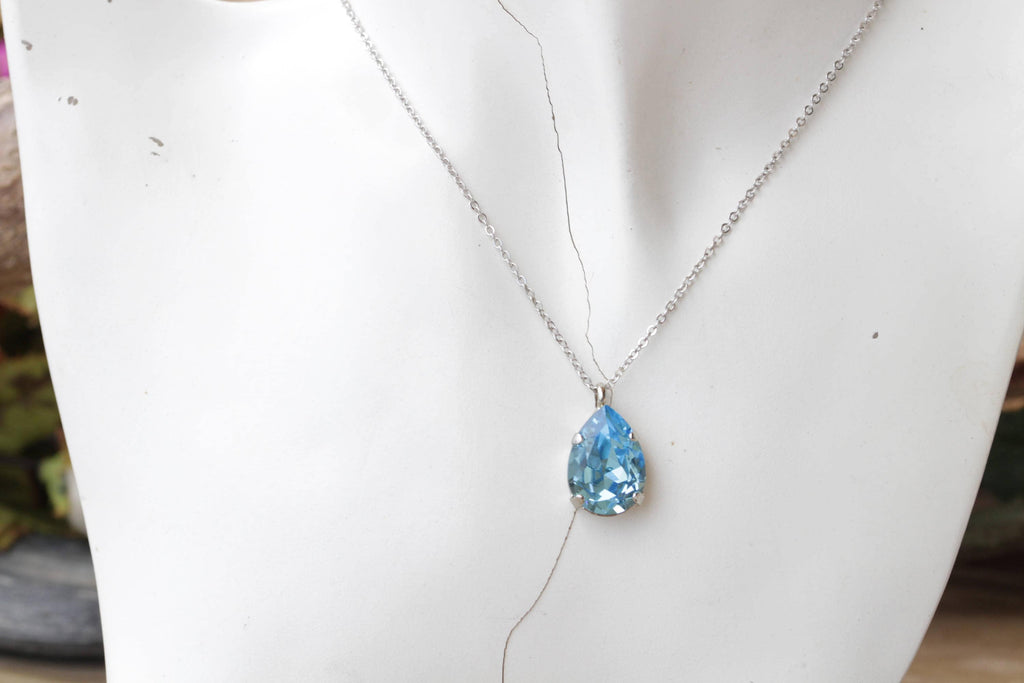Naomi Jewelry Set  Aquamarine AB – Seraphine Creations