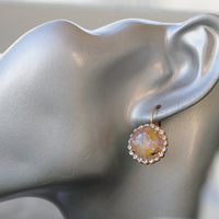 MUSTARD EARRINGS, Rebeka Bridal Earrings, Yellow Jewelry, Fall Earrings, Bohemian Woman Earrings, Modern Dangle Earrings,Marigold earring