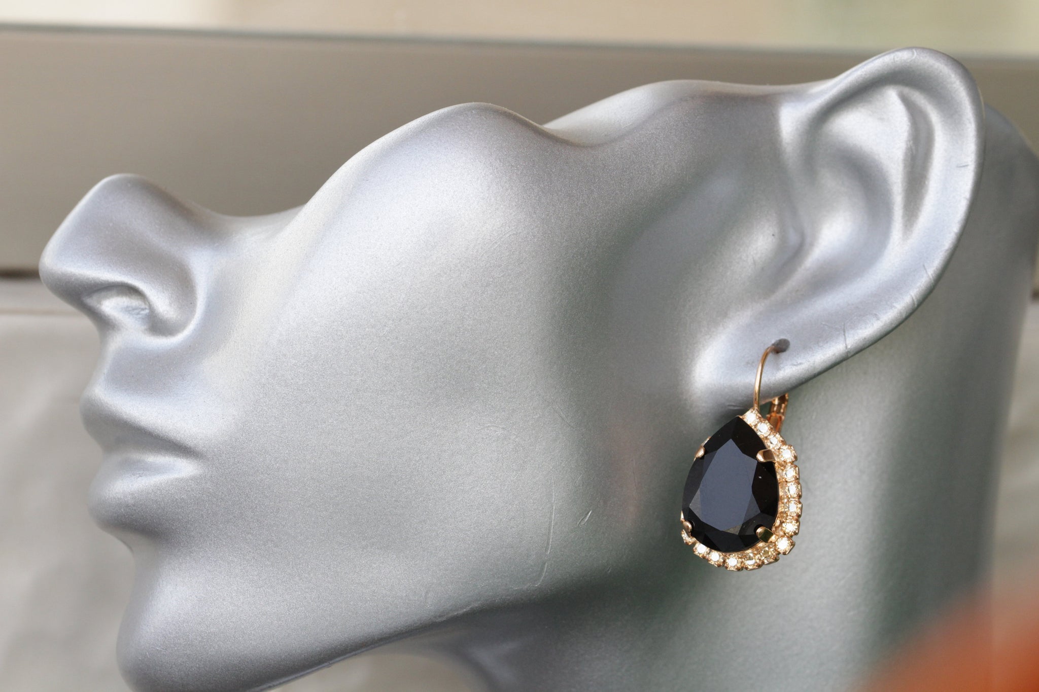 Jewels Black Gold Plated Drop Earrings at Rs 111/piece | Gold Plated Earring in Delhi | ID Jewels Black Gold Plated Drop Earrings at Rs 111/piece | Gold Plated Earring in Delhi | ID