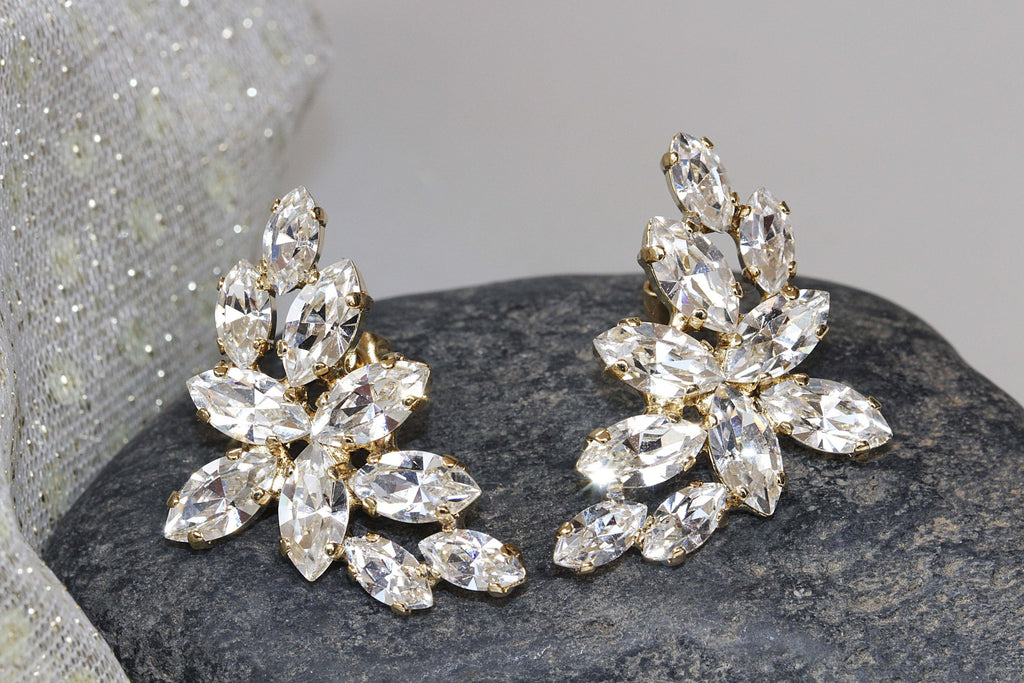 Amazon.com: Denifery Long Tassel Dangle Earring Rhinestone Earrings  Sparkling Crystal Drop Earrings Prom Wedding Bling Bridal Earrings for  Women and Girls (Gold): Clothing, Shoes & Jewelry