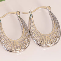 Antique Silver Hoops, Bohemian Jewelry, Bridal Earrings, Lunar Earrings, Hoop Filigree Earrings, Oriental Earrings,Boho Christmas Woman Gift