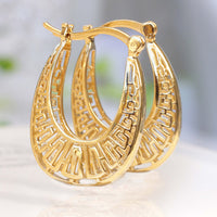 GOLD Hoops, Bohemian Jewelry, Bridal Hoop Earrings,Lunar Earrings, Moroccan Filigree Hoops, Oriental Earrings,Bridal Shower Gift,Gypsy Hoops