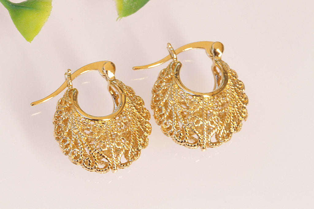 Hoop earring designs for women – Simple Craft Idea
