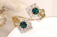 EMERALD GREEN EARRINGS