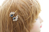 DUSTY BLUE BOBBY Pins, Bridal Bobby Pin,Wedding Blue Hair Pins, Decorative Crystals Hair Jewelry, Rebeka Light Blue Bobby Pin,Bridesmaids