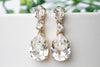 Bridal LONG EARRINGS, Bridesmaid Chandelier Earrings, Crystals Drop Earrings, Rebeka Earring, Set of,6,7,8,9 Bridesmaid, Teardrop Earring
