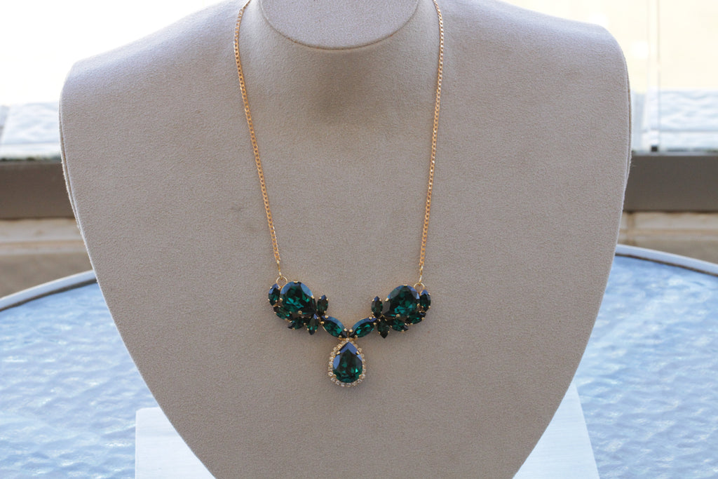 Rebekajewelry Emerald Necklace