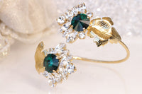 EMERALD GREEN EARRINGS