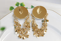 GOLD BOHO EARRINGS