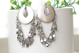 SILVER DANGLE EARRINGS