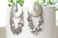 SILVER DANGLE EARRINGS