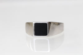 BLACK Signet Ring