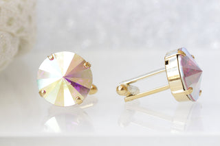 Boutons de manchette AB Crystals