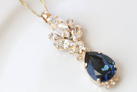 BLUE Navy NECKLACE