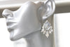 DUSTY BLUE Bridal EARRINGS, Drop Earrings, Bridal Blue Jewelry, Cluster Light Blue Earrings, Wedding Rebeka Earrings, Maid Of Honor Gift
