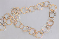 ROSE GOLD Hoop NECKLACE