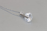 ZIRCON Silver Sterling NECKLACE