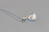 ZIRCON Silver Sterling NECKLACE