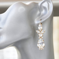 CRYSTAL BRIDAL BRACELET, Rhinestone Wedding Bracelet,  Rebeka Crystal Bracelet,Evening Jewelry Set For Bride, Silver Bridesmaid Open Cuff