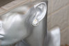 CRYSTAL STUD Earrings, Dazzling Bridal Earring, Rebeka Clip On Bridesmaid Earrings, Bride Earrings, Minimalist Earrings, Custom Earring