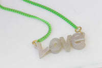 LOVE WORD NECKLACE