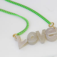 LOVE WORD NECKLACE