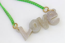 LOVE WORD NECKLACE