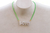 LOVE WORD NECKLACE