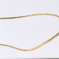 Gold Herringbone NECKLACE