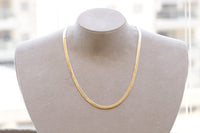 Gold Herringbone NECKLACE