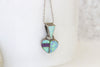 Opal Heart Shaped Necklace