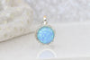 BLUE Opal necklace